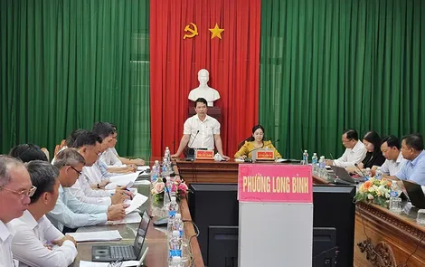 Làm việc với phường Long Bình về hỗ trợ phát triển ngành Công Thương