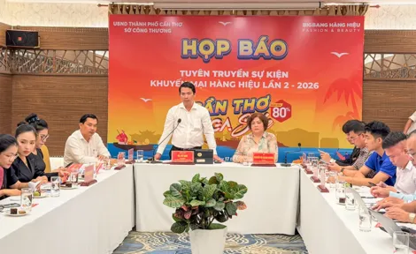 Cần Thơ Mega Sale 2026 lần 2 diễn ra trong kỳ nghỉ đại lễ