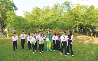 Triệu tấm lòng hướng về Quốc Tổ<br>Bài 3: “Hàng tre bát ngát” ở Đền thờ Vua Hùng TP Cần Thơ