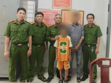 Công an cơ sở kịp thời hỗ trợ 2 thiếu niên đi lạc về với gia đình