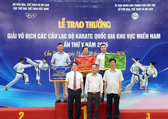 Bế mạc Giải vô địch các câu lạc bộ Karate quốc gia khu vực miền Nam