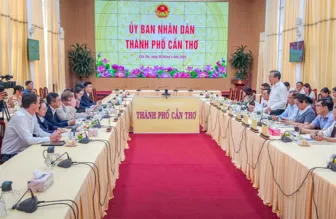 Lãnh đạo TP Cần Thơ làm việc với Tập đoàn Hùng Nhơn và Tập đoàn De Heus