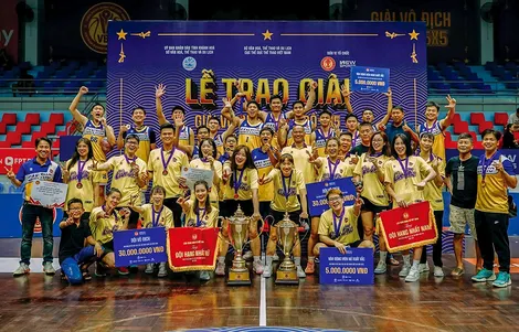 Bóng rổ Cần Thơ lập cú đúp HCV ở Giải các đội mạnh quốc gia