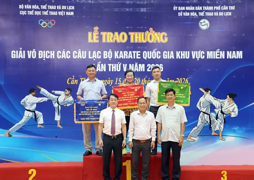 Bế mạc Giải vô địch các câu lạc bộ Karate quốc gia khu vực miền Nam