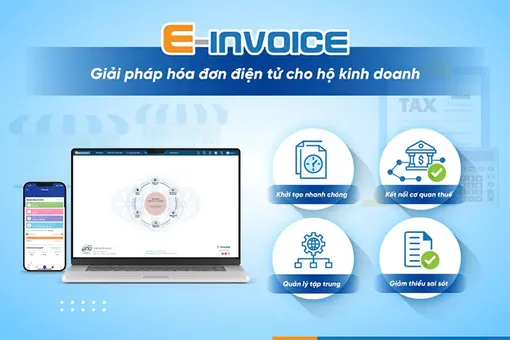 Einvoice & TruePos - Giải pháp giúp hộ kinh doanh xuất hóa đơn điện tử dễ dàng, đúng quy định