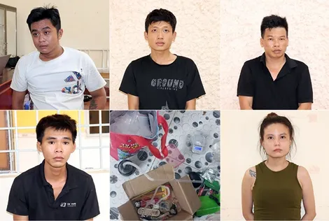 Công an phường Phú Lợi triệt phá điểm mua bán, tổ chức sử dụng trái phép chất ma túy