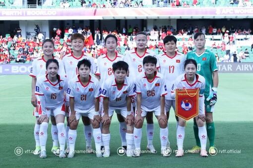 Vietnam women’s football team ranked 37th in latest FIFA standings