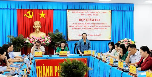 Ban Văn hóa - Xã hội HĐND thành phố thẩm tra các dự thảo nghị quyết