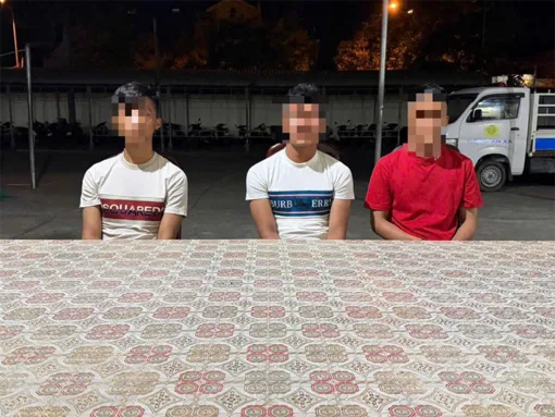 Bắt giữ 3 đối tượng trộm cắp tài sản đang bỏ trốn