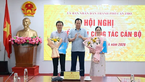 Triển khai công tác cán bộ của Quỹ Đầu tư Phát triển, Quỹ Phát triển đất, Trung tâm Xúc tiến Đầu tư - Thương mại và Du lịch TP Cần Thơ