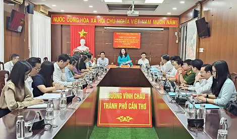 Đoàn Giám sát số 597 của Ban Thường vụ Thành ủy làm việc tại phường Vĩnh Châu và xã Vĩnh Hải