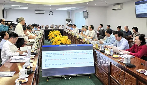 Trao đổi, thống nhất một số nội dung liên quan đến phương án đầu tư tuyến cao tốc từ TP Hồ Chí Minh đến Sóc Trăng