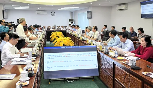 Trao đổi, thống nhất một số nội dung liên quan đến phương án đầu tư tuyến cao tốc từ TP Hồ Chí Minh đến Sóc Trăng