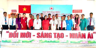 Bà Trương Thị Hồng Hương được bầu giữ chức Chủ tịch Hội Chữ thập đỏ phường Mỹ Quới