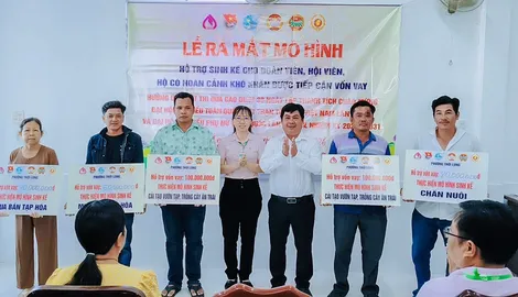 Ra mắt mô hình hỗ trợ sinh kế