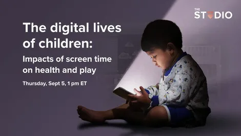 Pháp cảnh báo tình trạng trẻ nhỏ chậm nói do thiết bị số