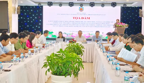 Đổi mới, nâng cao hiệu quả tổ chức thi hành pháp luật