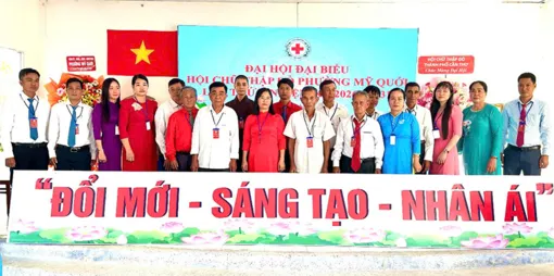 Bà Trương Thị Hồng Hương được bầu giữ chức Chủ tịch Hội Chữ thập đỏ phường Mỹ Quới