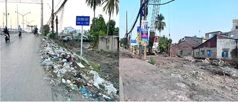 Địa phương đã kịp thời xử lý rác thải dưới chân cầu Bình Thủy