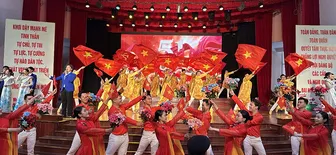 Tích cực tập luyện, chuẩn bị chương trình nghệ thuật “Âm vang khúc hát tự hào”