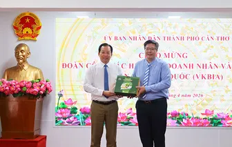 Hiệp hội Doanh nhân và Đầu tư Việt Nam - Hàn Quốc tìm kiếm cơ hội hợp tác với TP Cần Thơ