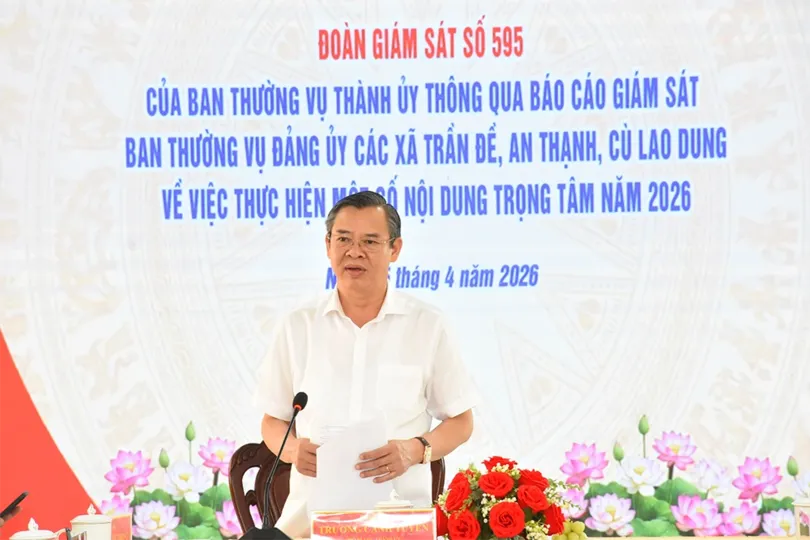 Các xã Trần Đề, An Thạnh và Cù Lao Dung tiếp tục hoàn thiện tổ chức bộ máy, phấn đấu giải ngân vốn đầu tư công đạt 100%