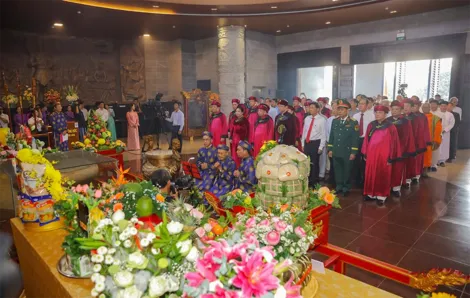 TP Cần Thơ trang trọng tổ chức Lễ Giỗ Tổ Hùng Vương năm Bính Ngọ 2026