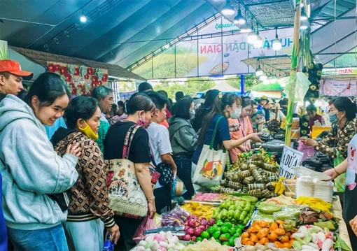 Hàng ngàn lượt khách đến Lễ hội Bánh dân gian Nam Bộ năm 2026