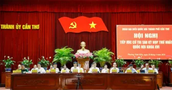 Đoàn đại biểu Quốc hội TP Cần Thơ tiếp xúc cử tri sau Kỳ họp thứ Nhất, Quốc hội khóa XVI