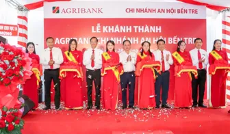 Khánh thành trụ sở Agribank Chi nhánh An Hội Bến Tre