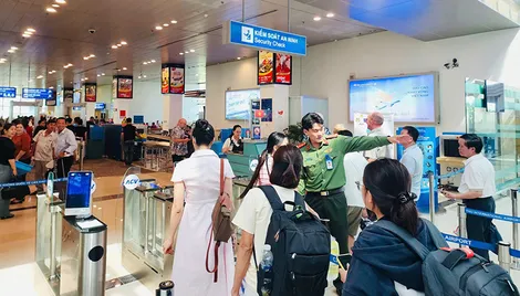 Đảm bảo an toàn, an ninh hàng không tại Cảng hàng không quốc tế Cần Thơ dịp lễ