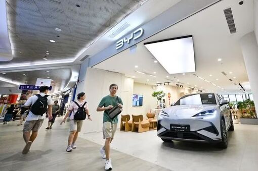 Electric vehicles make up nearly 60% of new car registrations in Singapore