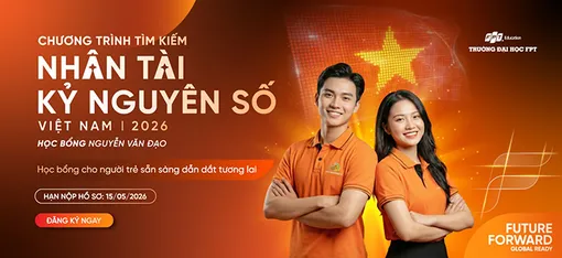 Cơ hội học bổng 100% học phí toàn khóa tại 5 Campus của Trường Đại học FPT