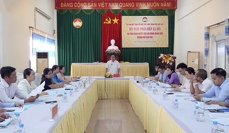 Tham gia góp ý, phản biện xã hội đối với các dự thảo nghị quyết của HĐND thành phố