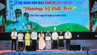 Khoảng 650.000 lượt khách đến Cần Thơ trong dịp Giỗ Tổ Hùng Vương và Lễ hội Bánh dân gian Nam Bộ năm 2026