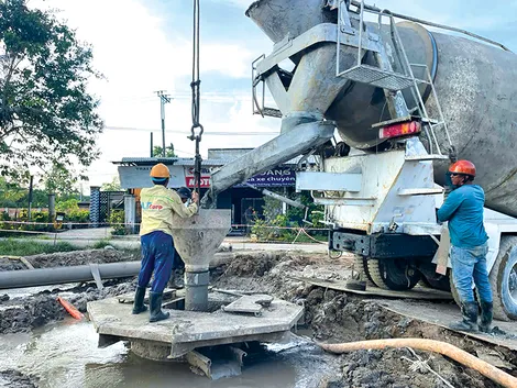 Cần Thơ dồn sức thi công các tuyến đường tỉnh về đích đúng hạn