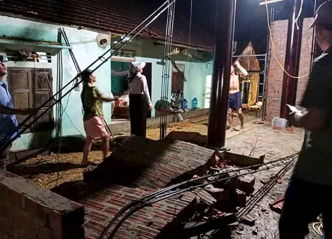 Thời tiết ngày 4/5: Không khí lạnh gây mưa dông diện rộng, biển động mạnh