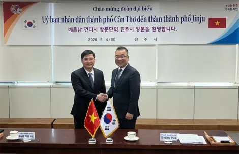 Mở rộng quan hệ hợp tác giữa TP Cần Thơ và TP Jinju, Hàn Quốc