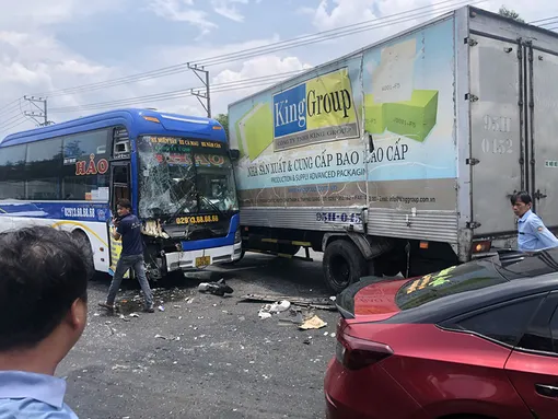 Tai nạn giao thông nghiêm trọng trên quốc lộ 1