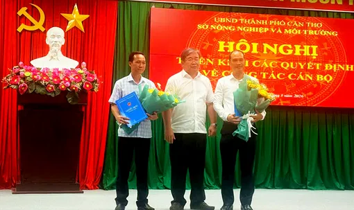 Sở Nông nghiệp và Môi trường TP Cần Thơ triển khai các quyết định công tác cán bộ
