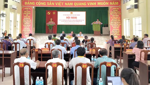 Xã Lịch Hội Thượng sơ kết 1 năm hoạt động chính quyền địa phương 2 cấp