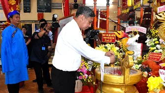 Đặc sắc Lễ hội Nghinh Ông Nam Hải ở Trần Đề