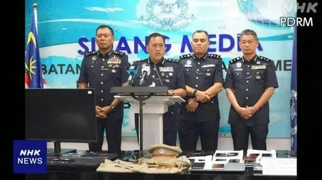 Malaysia triệt phá nhiều đường dây tội phạm mạng xuyên quốc gia