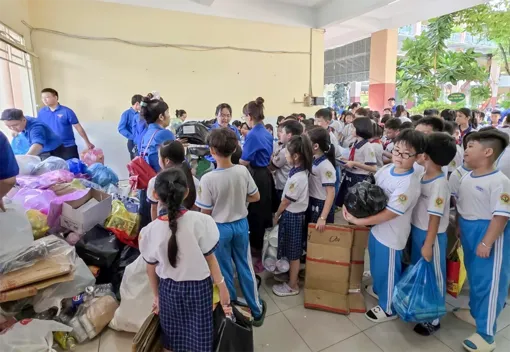 Ngày hội thiếu nhi tham gia bảo vệ môi trường