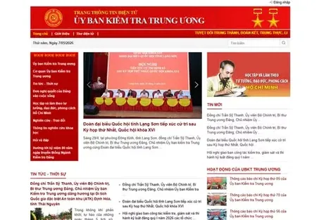 Cảnh báo nhiều các tài khoản mạng xã hội giả mạo Ủy ban Kiểm tra Trung ương