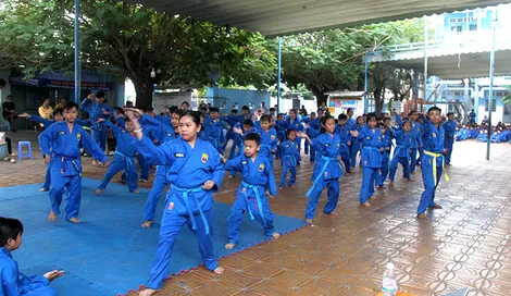 Vovinam “bén rễ” học đường