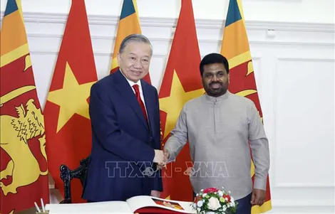 Tổng Bí thư, Chủ tịch nước Tô Lâm: Quan hệ Việt Nam - Sri Lanka sẽ bước vào giai đoạn phát triển mới, sâu sắc, thực chất, hiệu quả hơn
