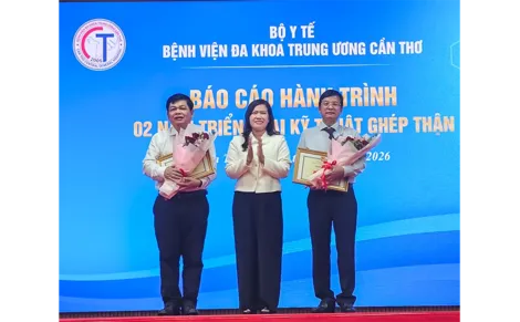 Bệnh viện Đa khoa Trung ương Cần Thơ thực hiện thành công 20 ca ghép thận trong 2 năm