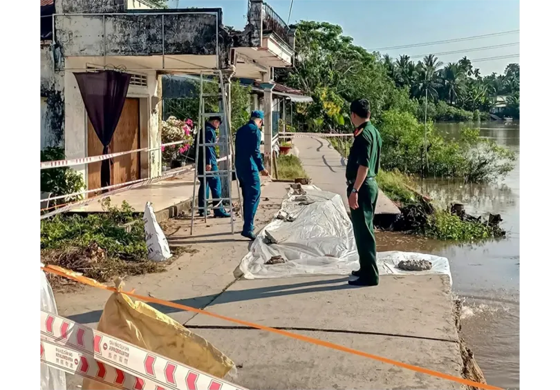 “Thấp thỏm” vì sạt lở