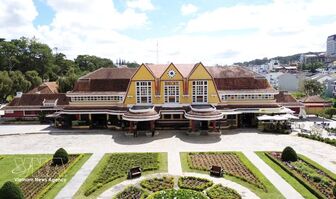Da Lat city's century-old railway station doubles as tourist draw